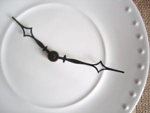 DSC01692 300x225 turning plates into clocks (a tutorial!)