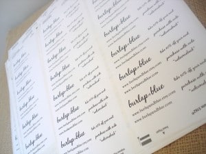 DSC01775 300x225 super simple handmade business cards