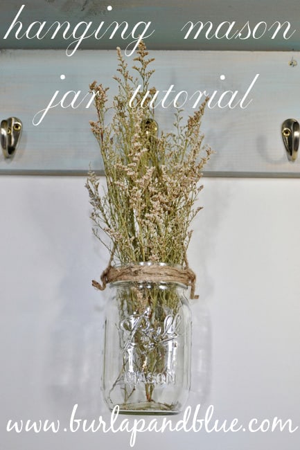 Methodical Mason Jar Hangers : mason jar hanger