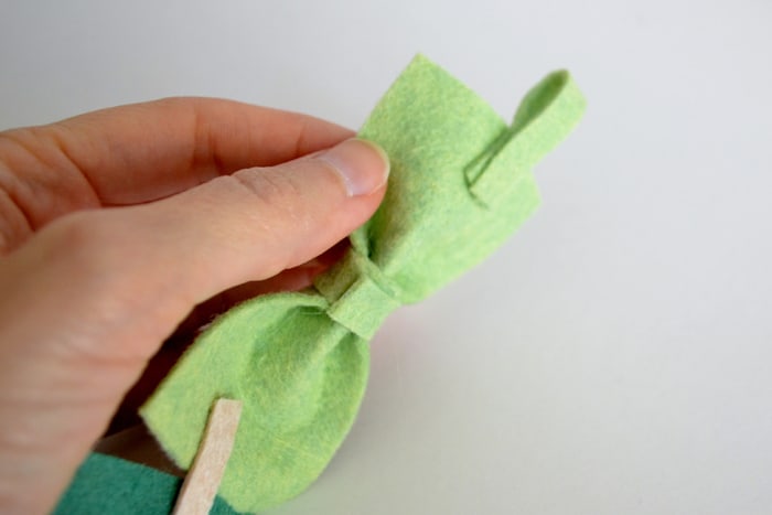 how to make felt bows