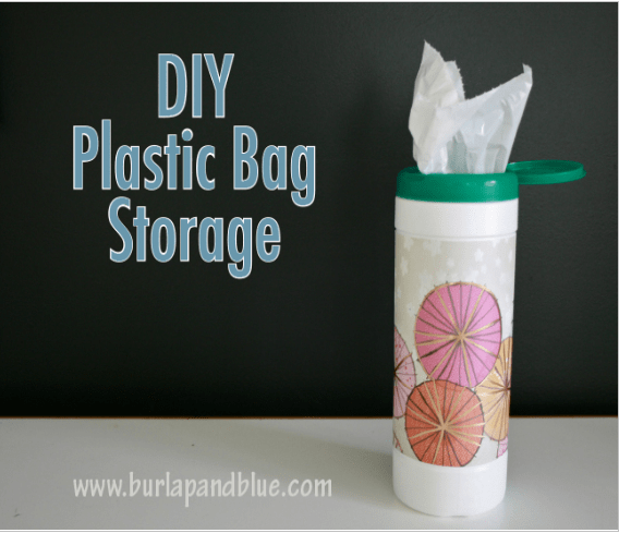 step by step diy plastic bag