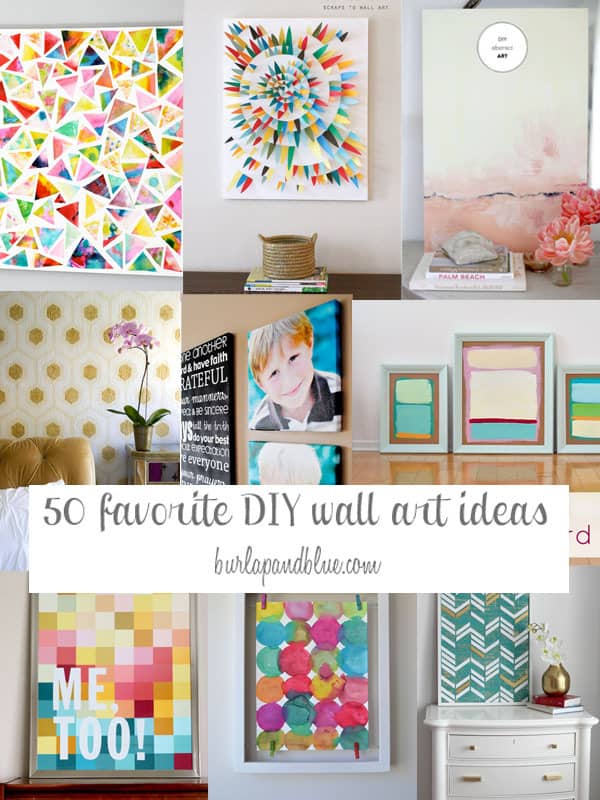 diy canvas wall art projects