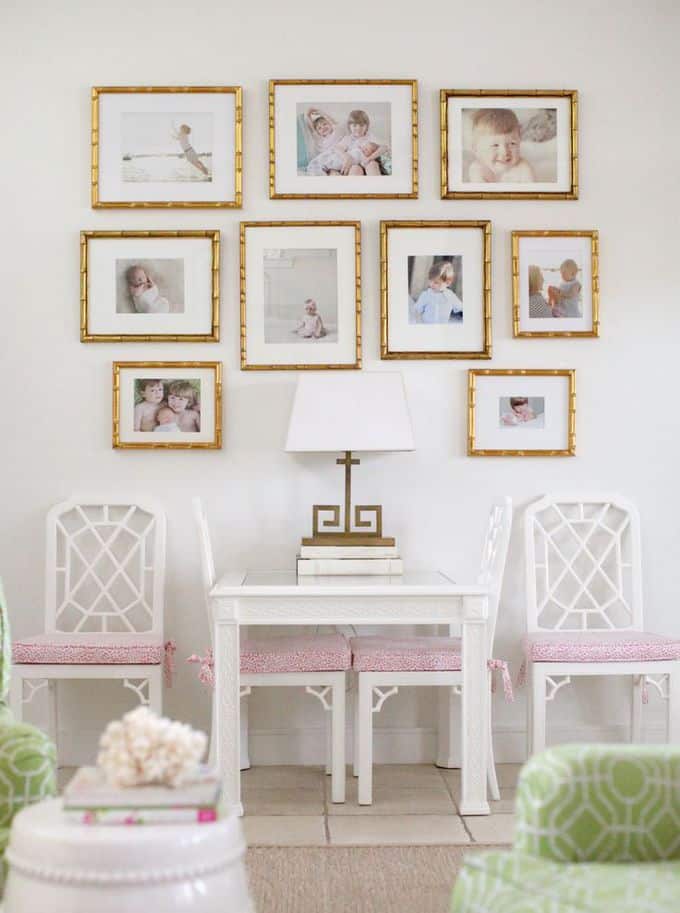 Pink and Gold Rooms