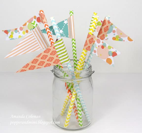 Quick + Easy Paper Straw Crafts