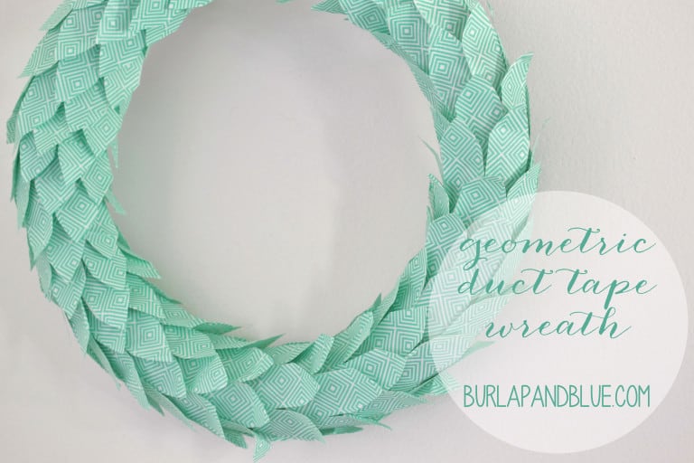 Make a Duct Tape Wreath