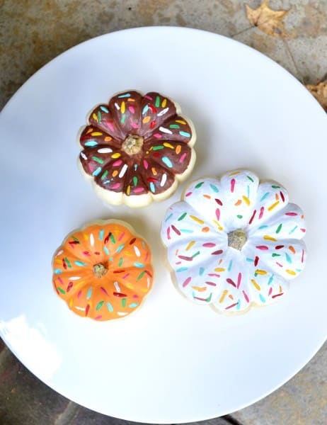 donut pumpkins