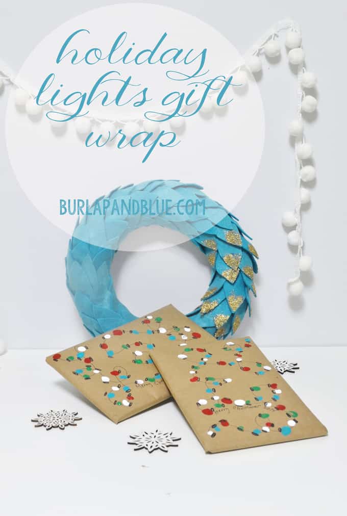 Glitter-Dipped Gift Tags - the thinking closet
