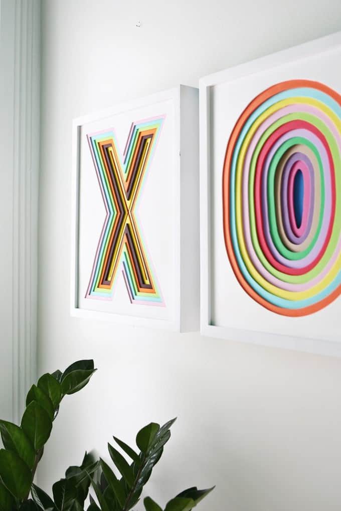 easy wall art ideas