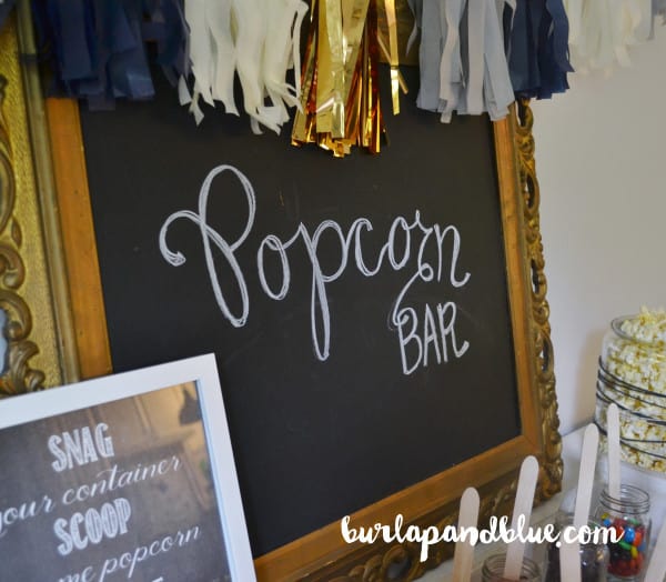 popcorn bar