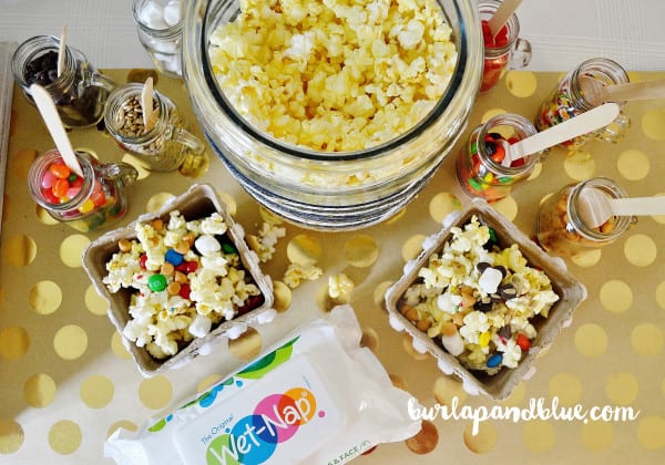 DIY Popcorn Bar Ideas and Printables