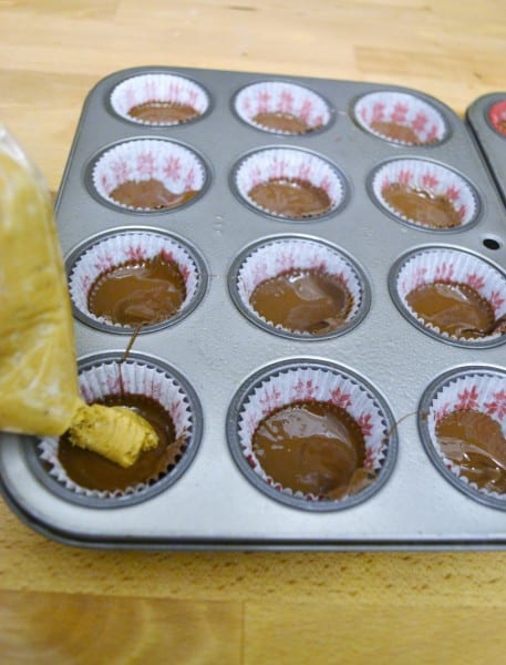 homemade peanut butter cups