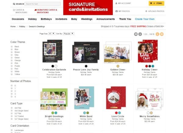 staples holiday cards