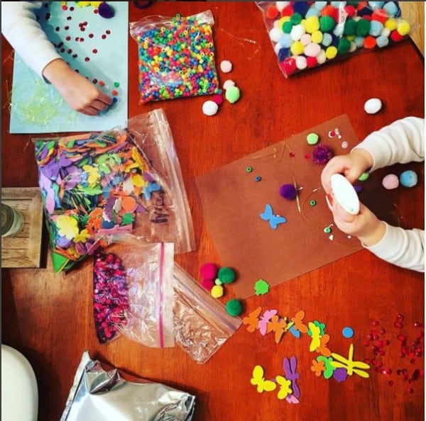 crafting with kids