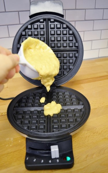 peanut waffles