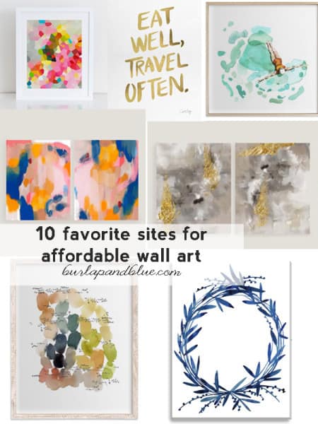The Best Sites for Affordable Wall Art