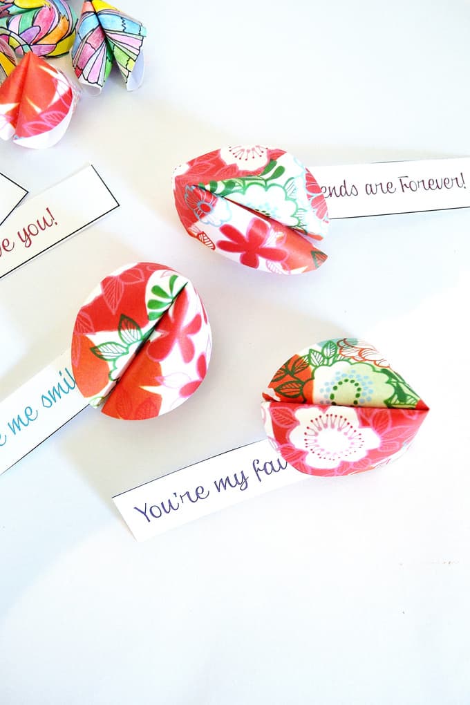 Easy Paper Fortune Cookies Tutorial DIY 