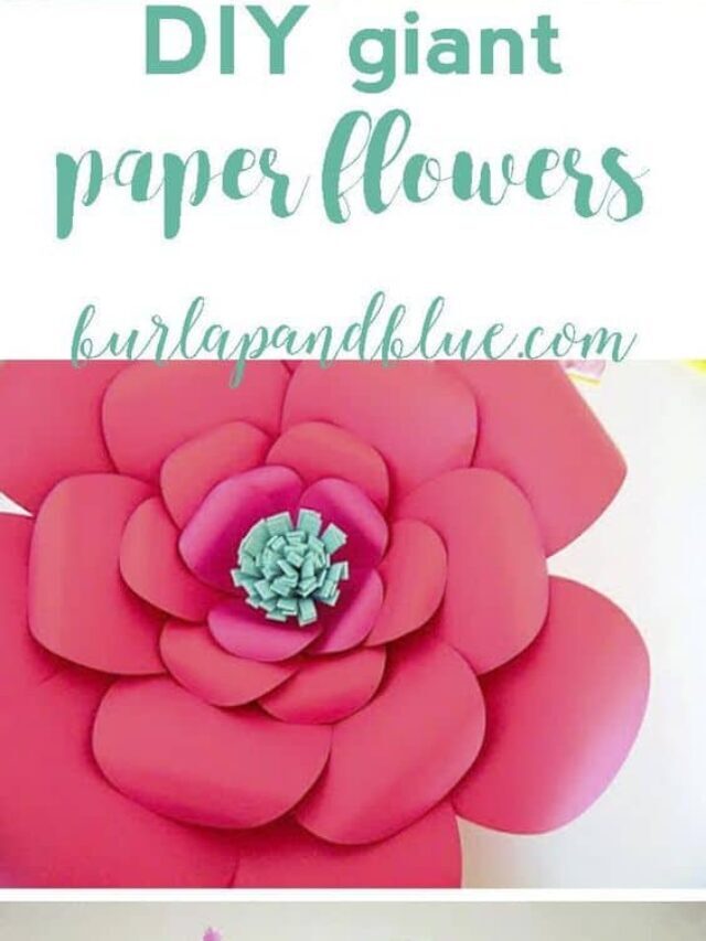 How to Make Paper Flowers Step-by-Step Story