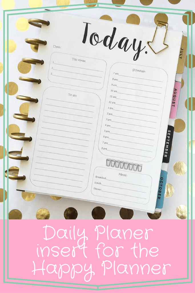 Weekly Planner Printables Free for Your Happy Planner