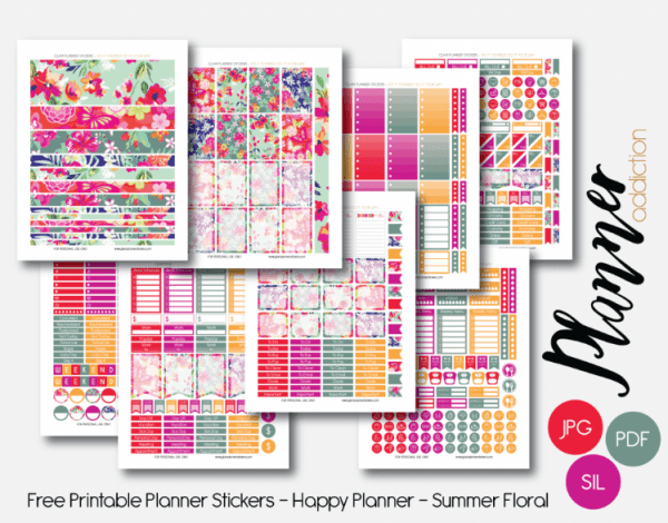 free Happy Planner printables