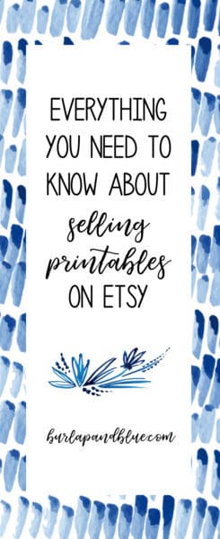 SELL ON ETSY HOW TO SELL PRINTABLES ON ETSY 