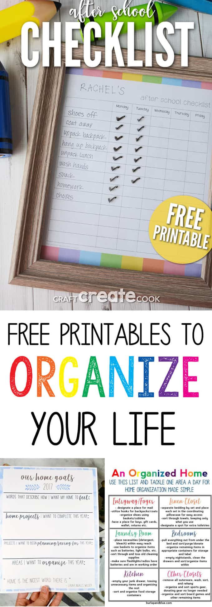 Free Printables to Help You Organize Every Aspect of Your Life