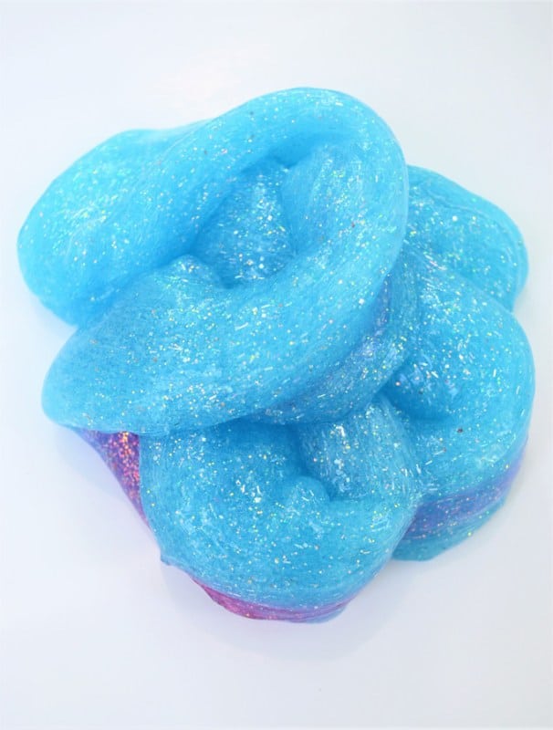 How to Make Blue Glitter Glue for Slime & More - A Few Shortcuts