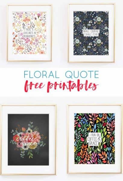 Posters Printable {The Best Free Printables to Hang on your Walls}