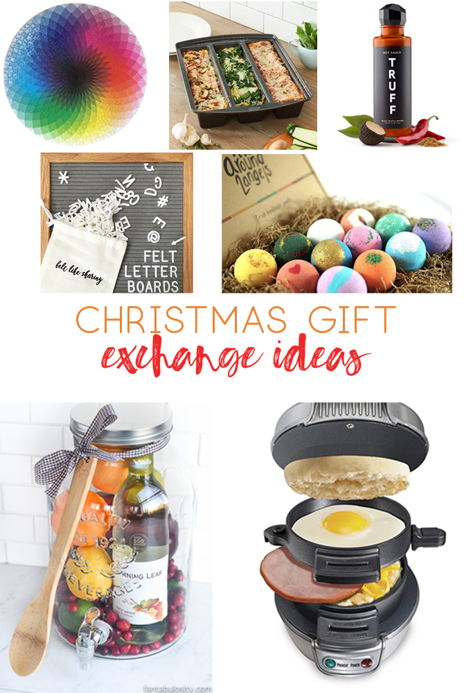 Christmas Gift Exchange Ideas {Gift Ideas to Make and Buy Under $25}