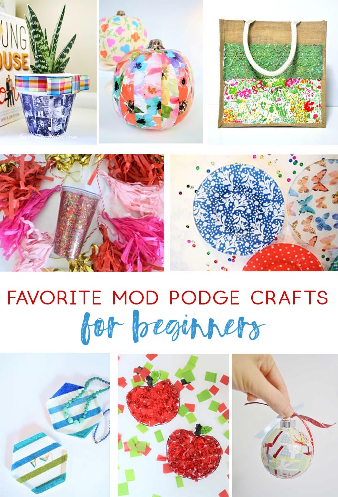 6 DIY Mod Podge Projects to Make This Weekend