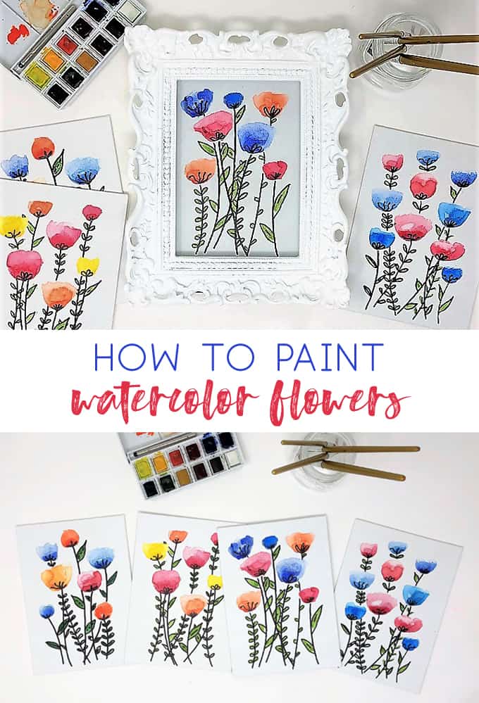 How to Paint Watercolor Flowers: Easy Techniques for Beginners