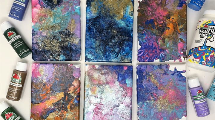 Pour Painting-How to Create Your Own Canvas Art