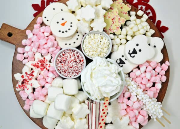 Hot Chocolate Toppings Board {a Hot Cocoa Dessert Board Kids And Adults 