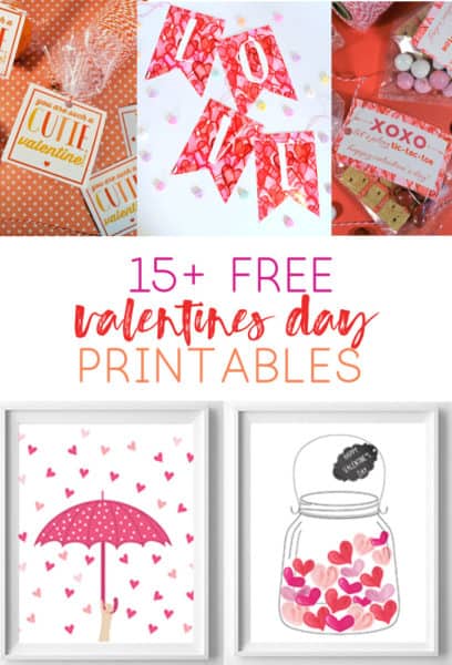 Free Printable Art for Valentines Day