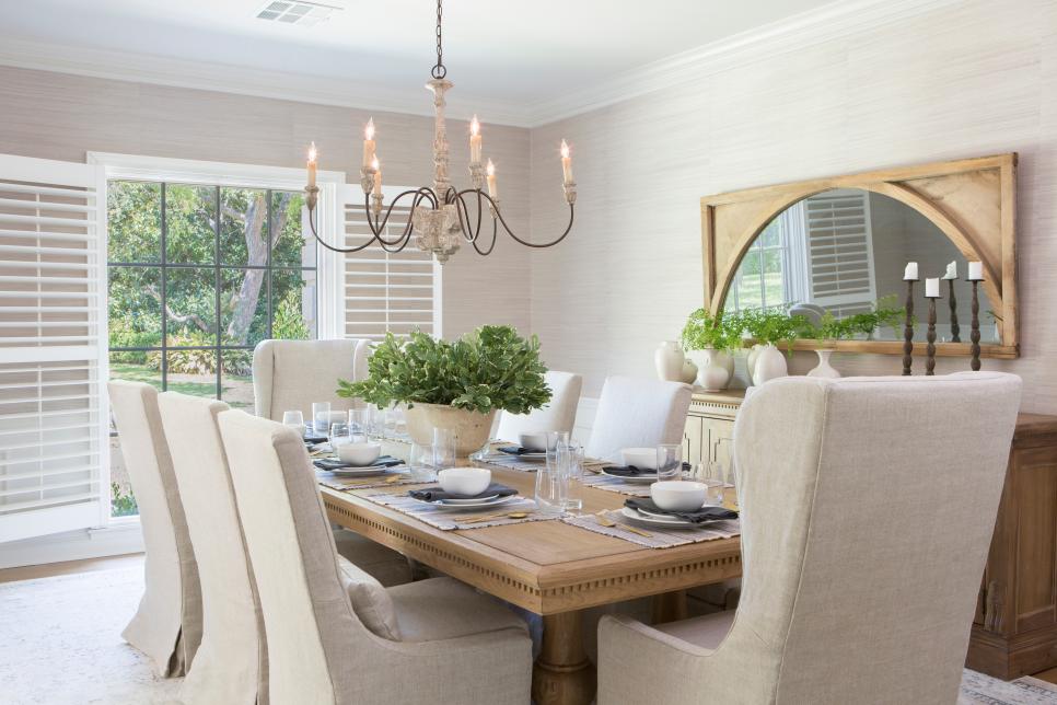 Fixer Upper Style For A Dining Room