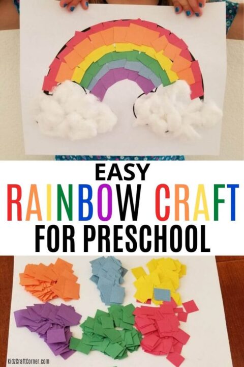 Construction Paper Crafts {Easy Craft Ideas Using Construction Paper}