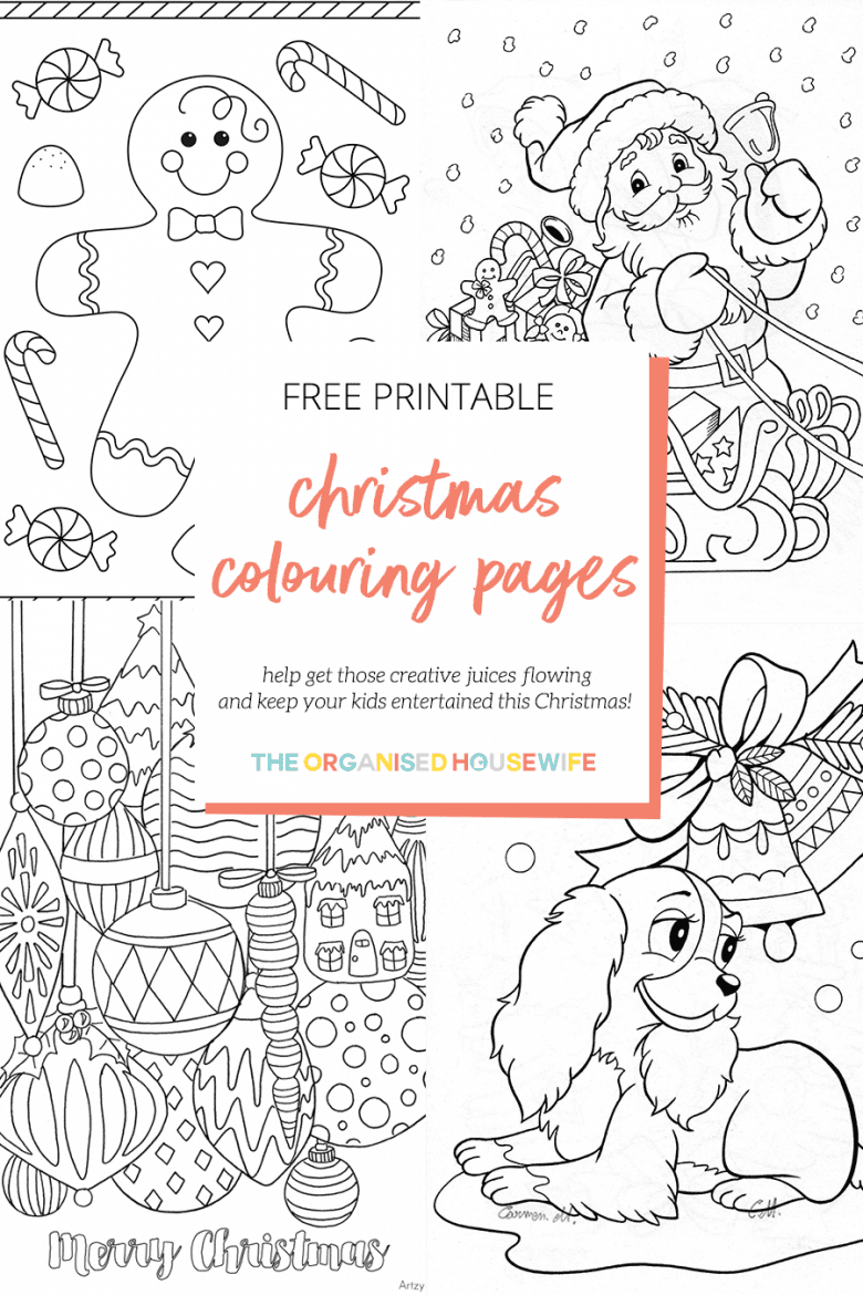 Christmas Coloring Pages {Free Coloring Sheets for Adults and Kids}