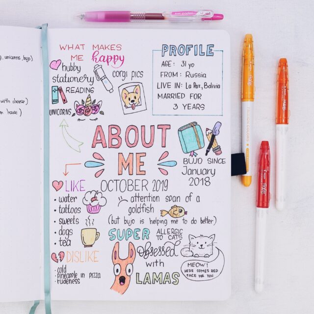 Bullet Journal Ideas and Printables