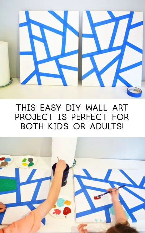 cool art projects to do at home