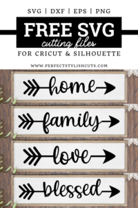 Free Arrow SVG {Arrow SVG Files for your Cricut and Silhouette Projects}