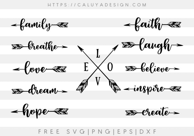 Free Arrow Svg Arrow Svg Files For Your Cricut And Silhouette Projects