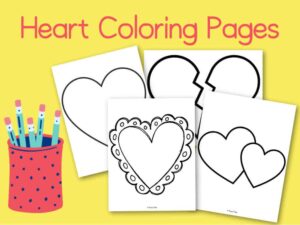 heart template and outlines free templates for sewing and crafts