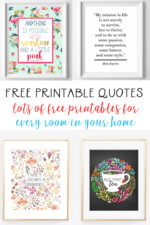 Printable Quotes-Free Inspirational Quotes to Print for Your Walls