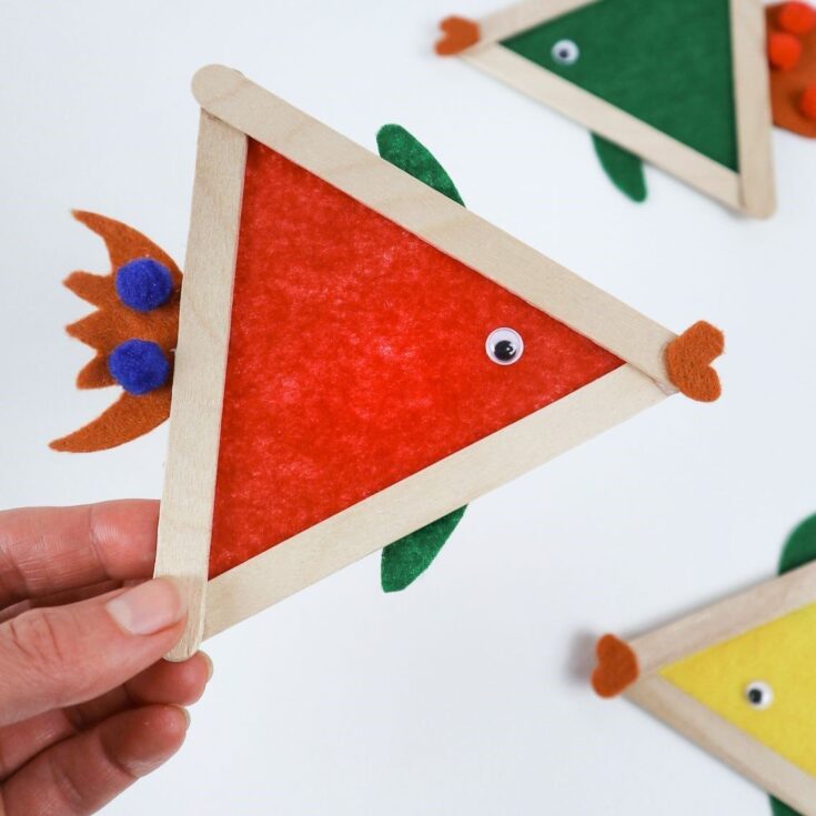 easy crafts for kids with popsicle sticks