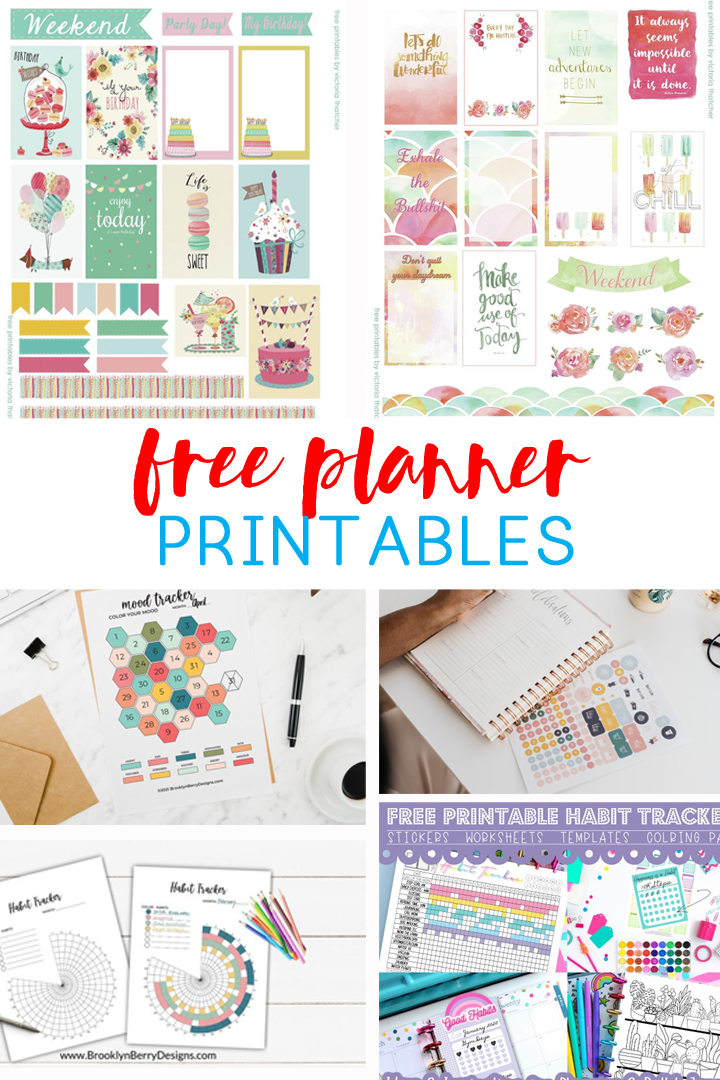 Printable MAY Planner Stickers Kit Happy Planner MAY Monthly -   Happy  planner printables, Printable planner stickers, Planner stickers