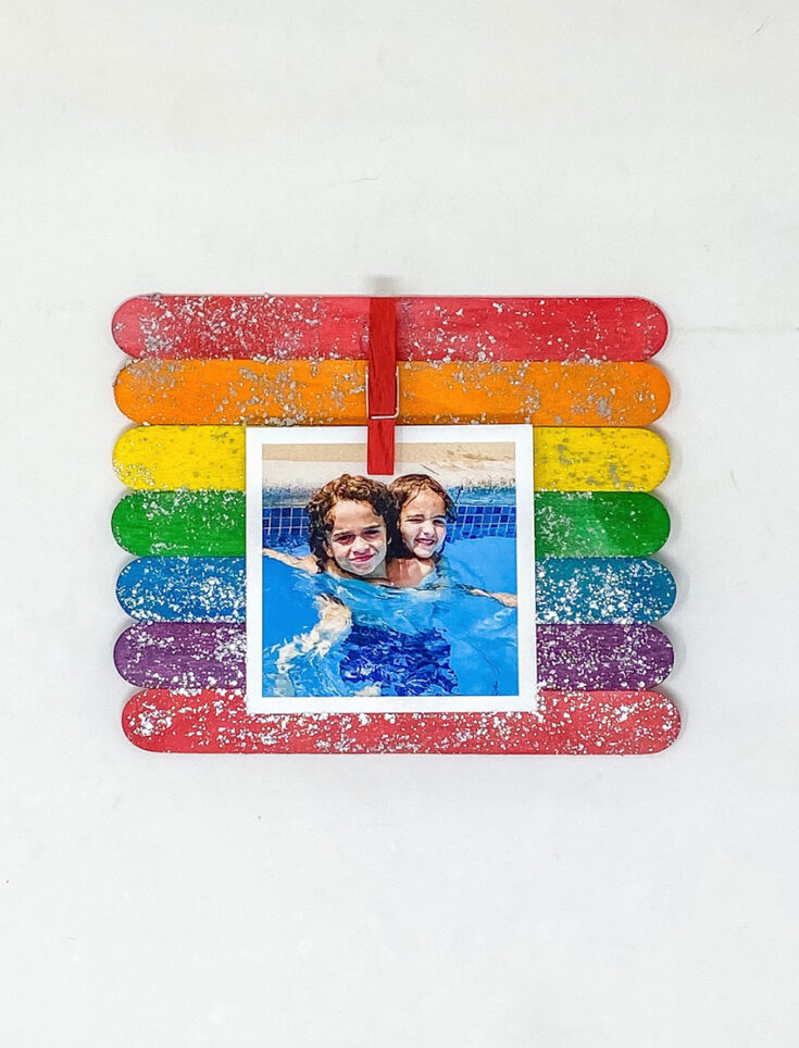 Easy Popsicle Sticks Rainbow Craft for Kids - Active Littles
