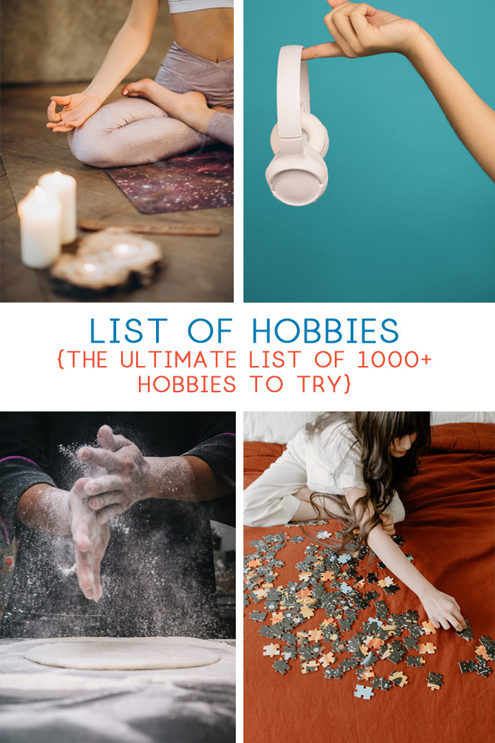 Huge List of Hobbies (Hobby Ideas from A-Z)  Hobbies for kids, Skills to  learn, New things to learn