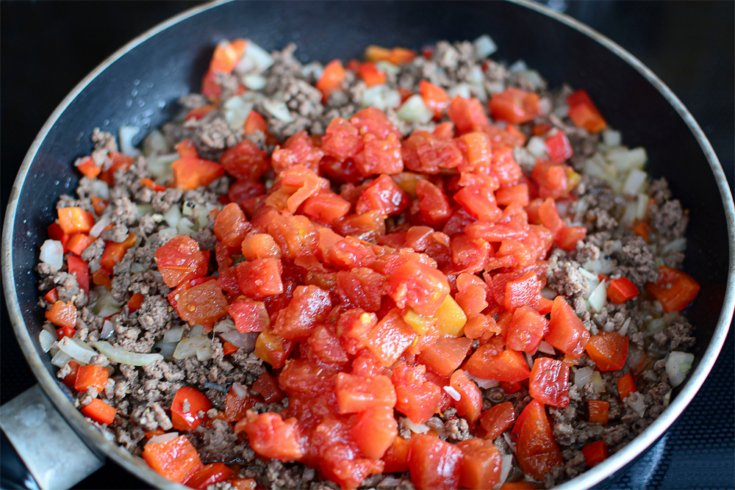 Ground Beef and Rice One Pan Dinner